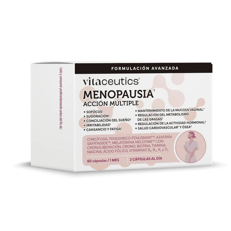 Vitaceutics Menopausia 60 Cápsulas