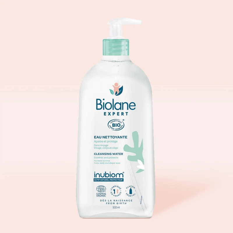 Agua limpiadora certificada biológica Biolane Expert