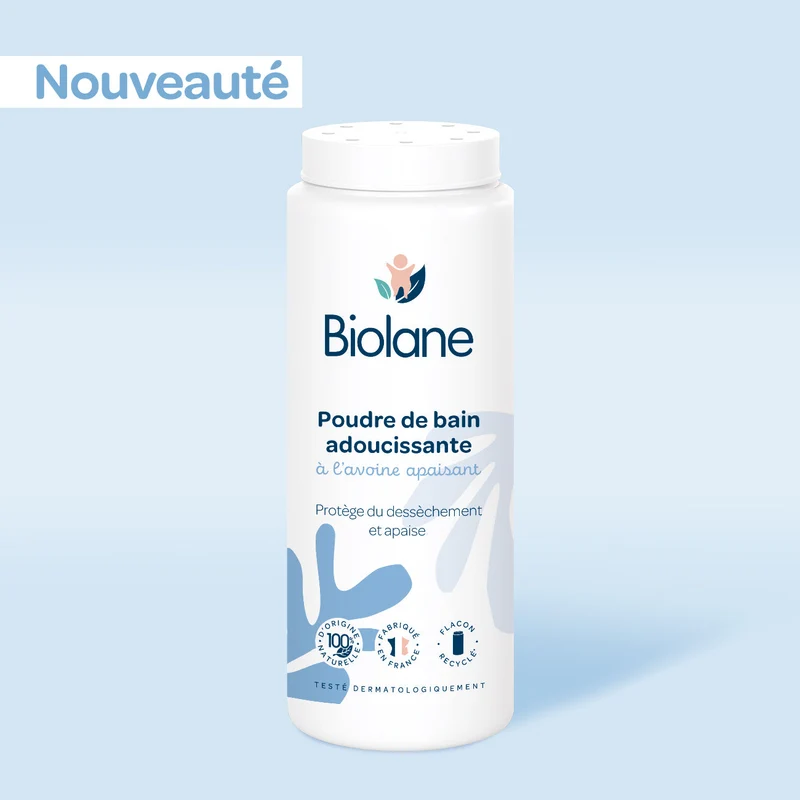 Polvo de baño suavizante
