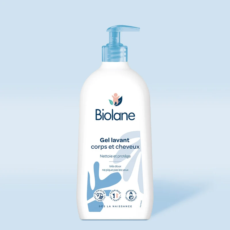 Gel de baño 2 en 1 cuerpo y cabello