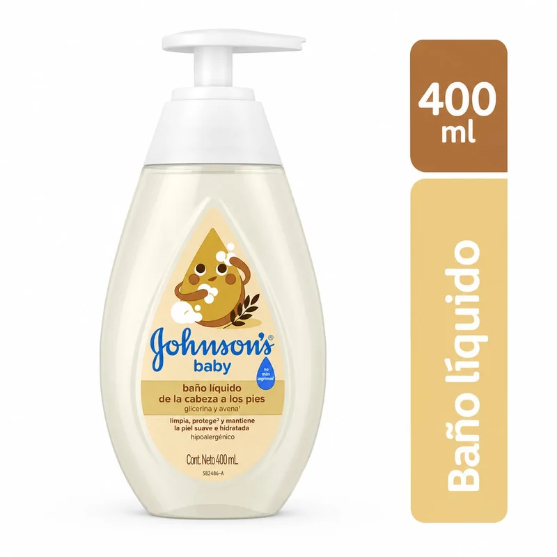 Baño liquido Johnson Avena x 400 ml