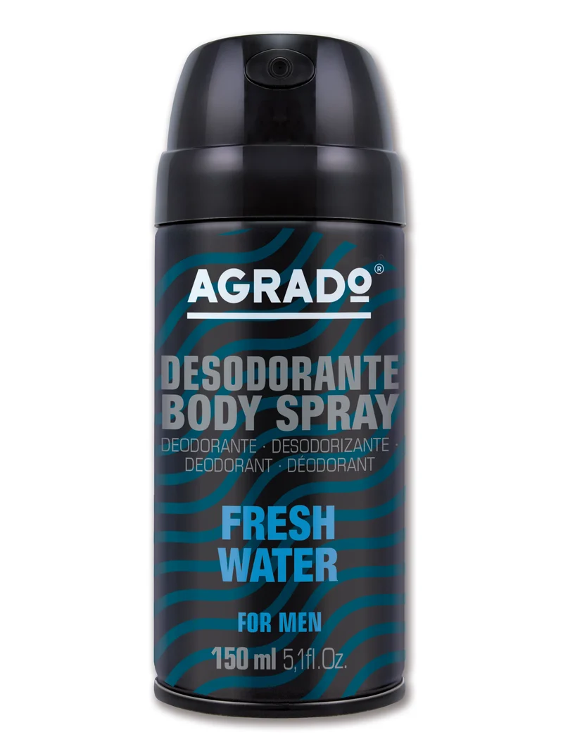 Desodorante spray fresh water men Agrado 150ml