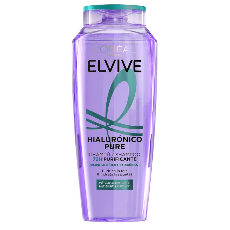 Champú hialuronico pure Elvive 400ml