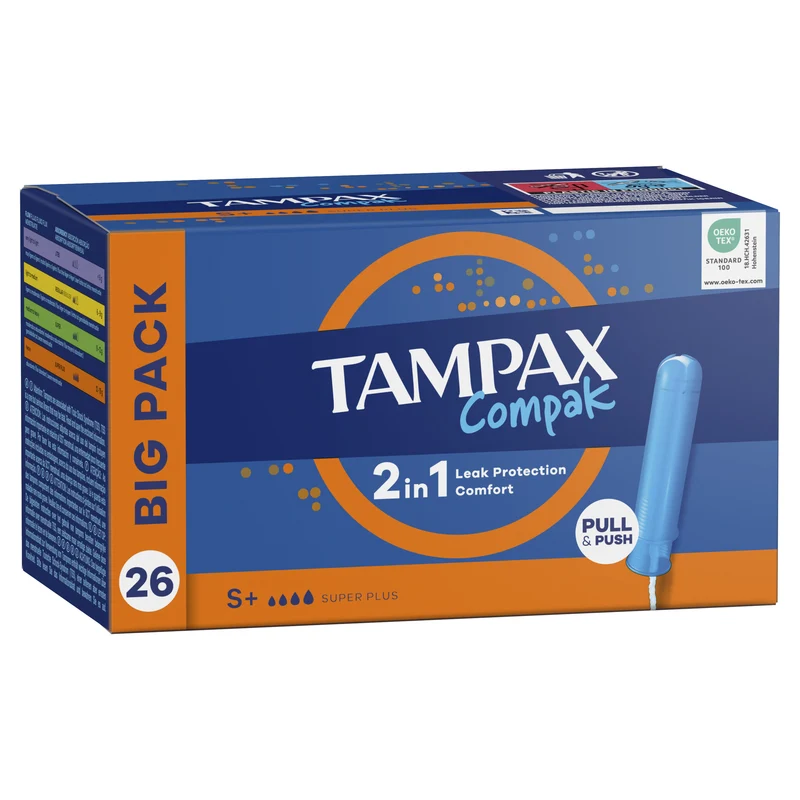 Tampones super plus Tampax 26u