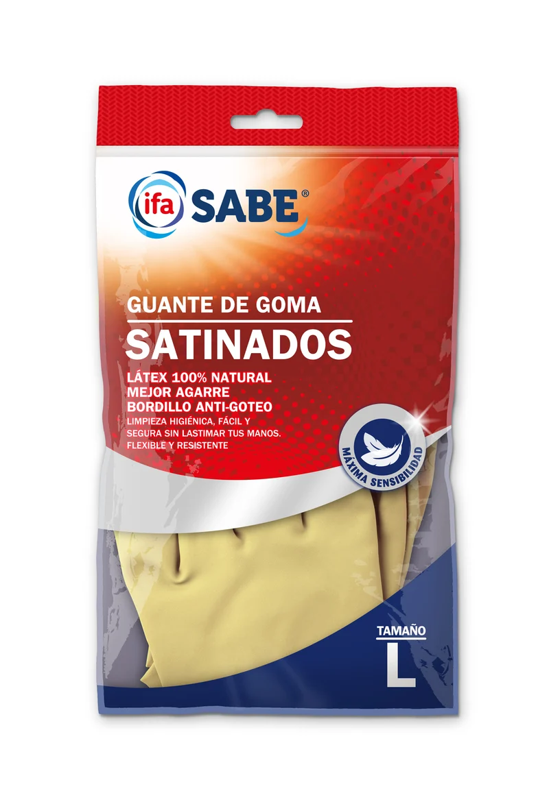 Guante satinado grande Ifa sabe 1u