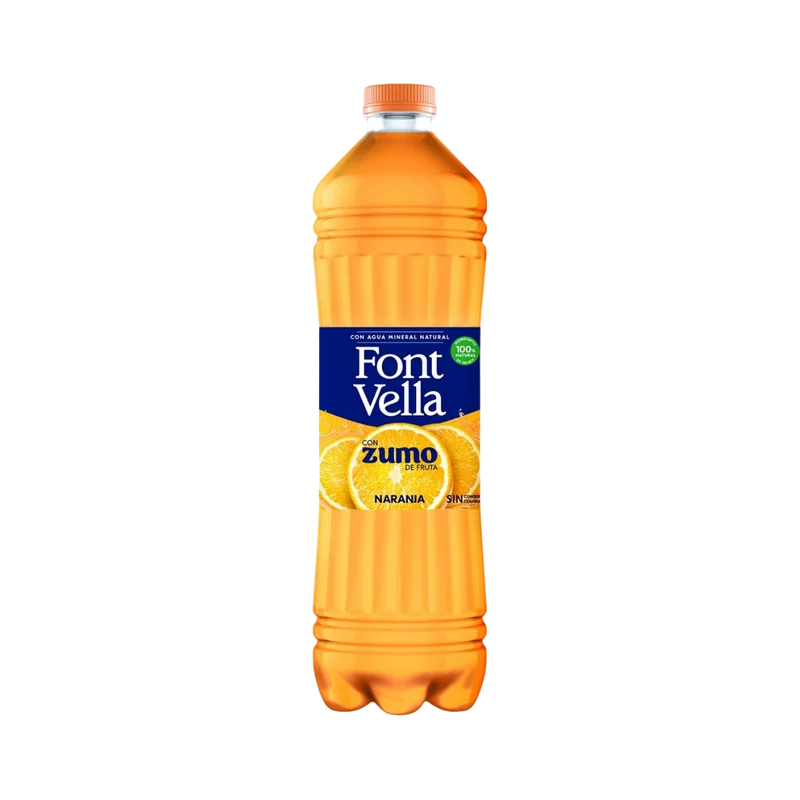 Font Vella con Zumo de Naranja 1,25L