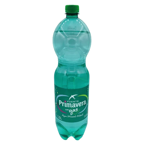 Agua con Gas Fuente Primavera 1,5L