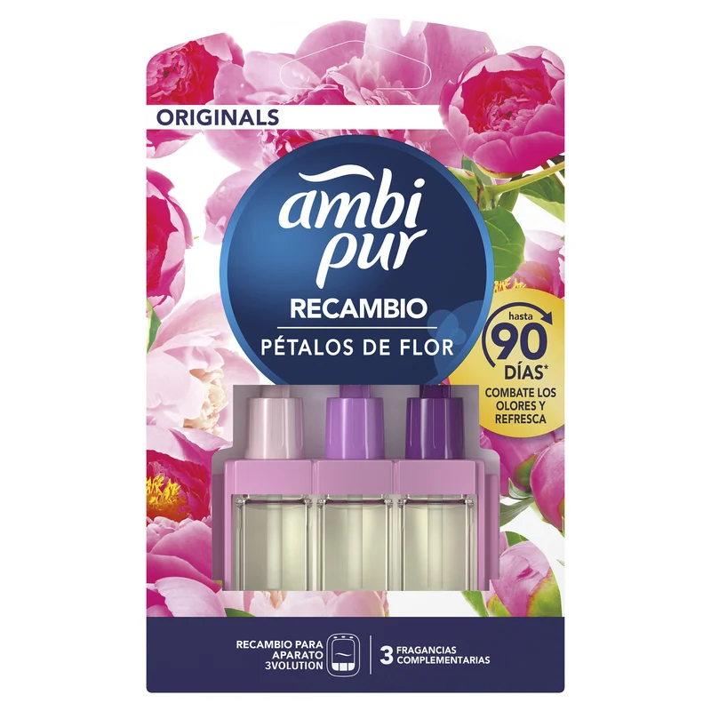 Recambio ambientador petalos de flor Ambipur 21ml