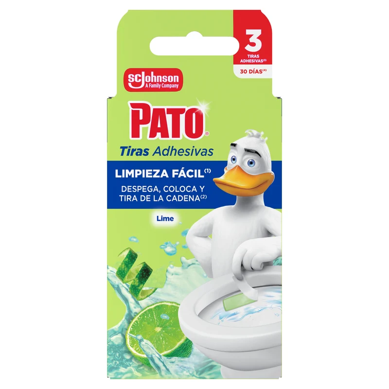 Limpiador wc tira lima Pato 2u