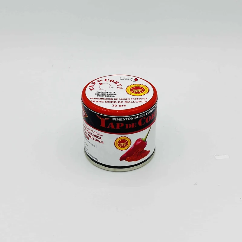 Pimentón Dulce Tap de Cortí Crespí 30g