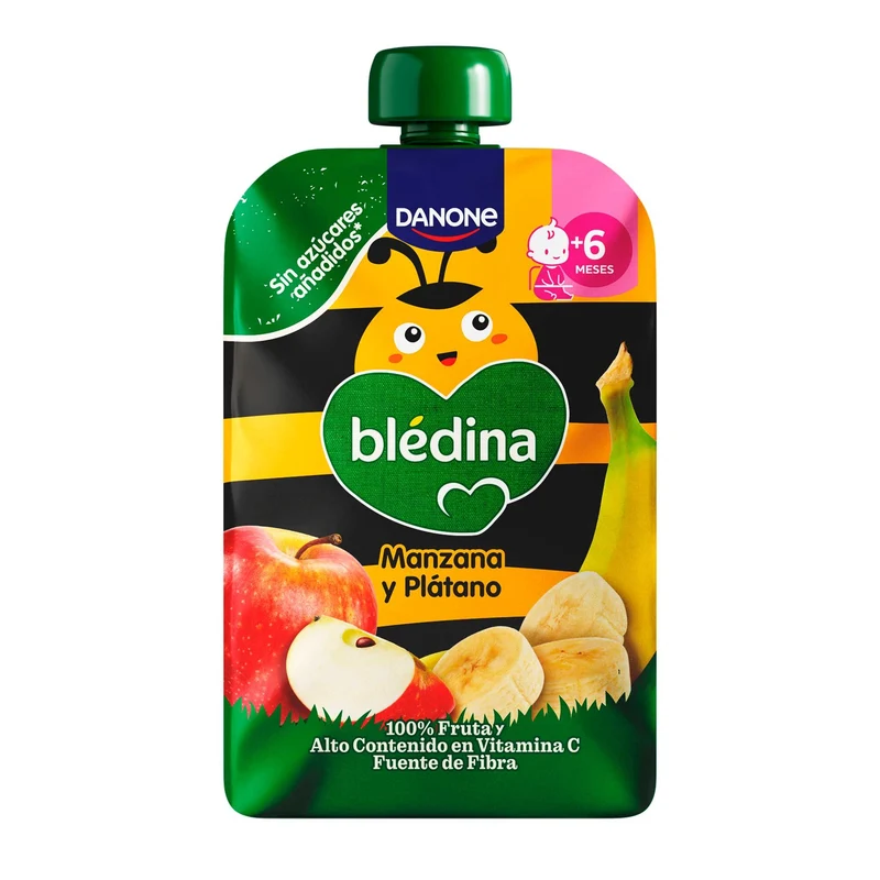 Compota manzana /plátano Blédina 100g