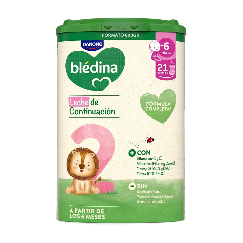 Leche en polvo 2 continuación Blédina 800g