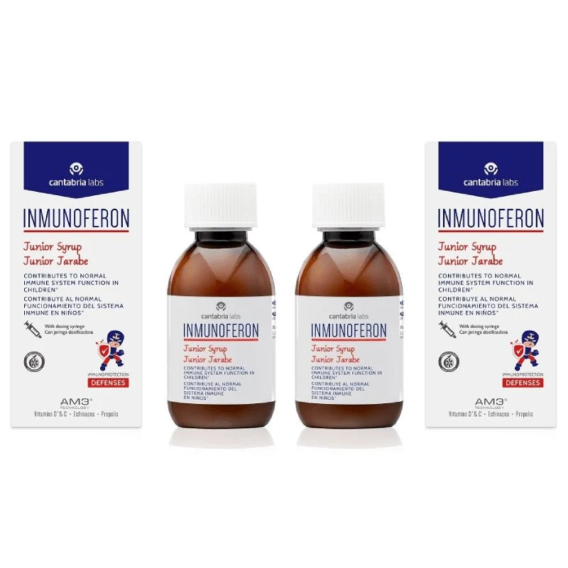 INMUNOFERON Junior Jarabe DUPLO 2x150ml