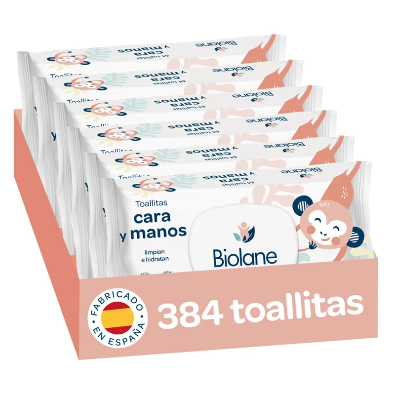 Toallitas Cara y manos