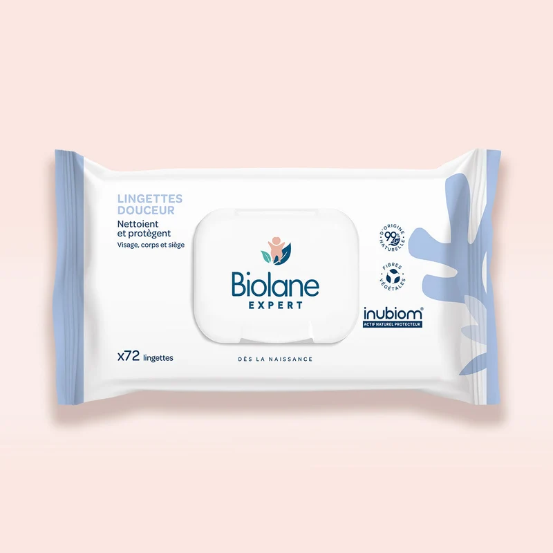 Toallitas de suavidad Biolane Expert