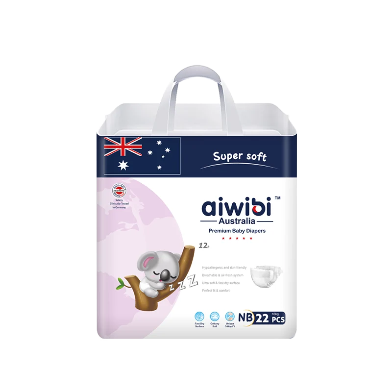 Premium Natural Newborn Diapers