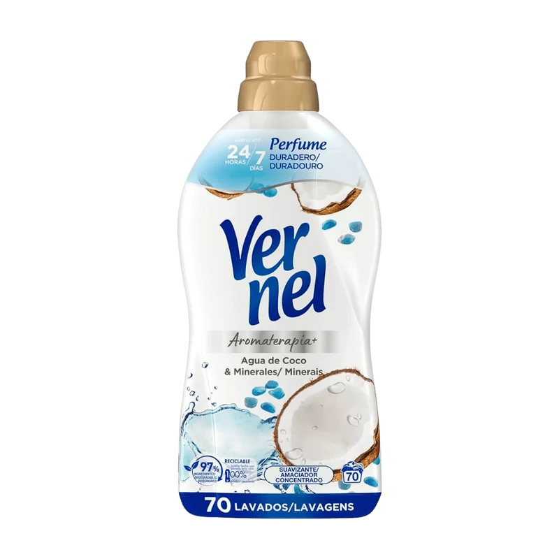 Vernel Suavizante Concentrado Aromaterapia Coco 60D