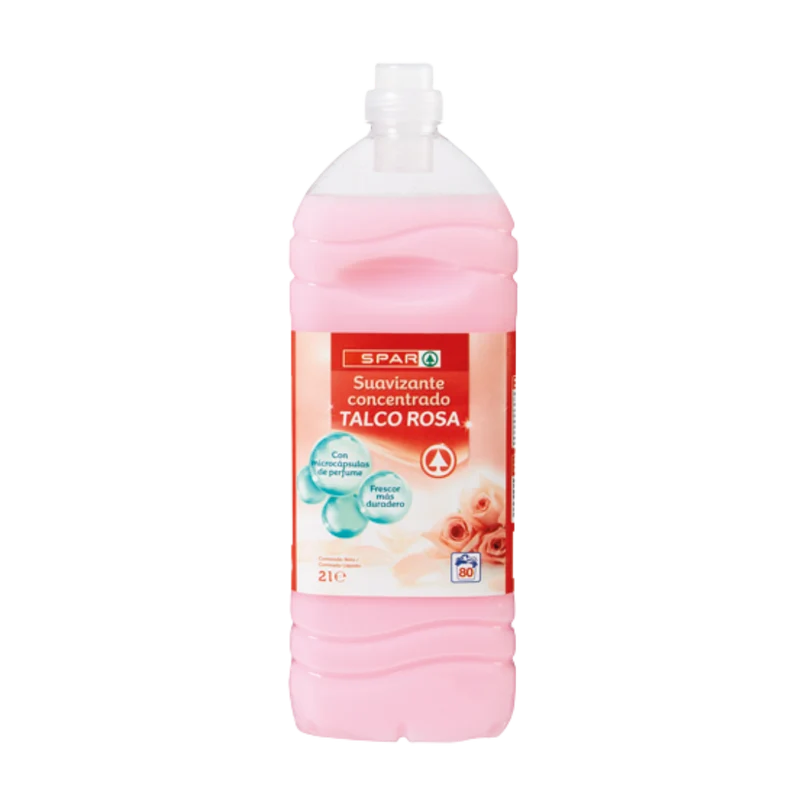 SPAR Suavizante Concentrado Talco Rosa 80D