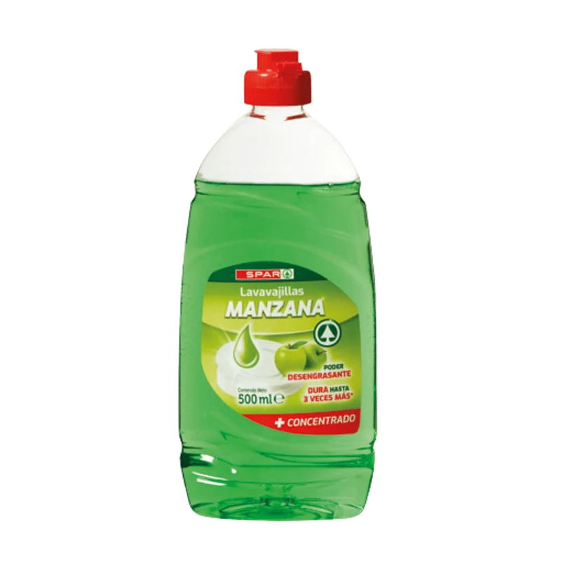 Lavavajillas SPAR Manzana 500ml