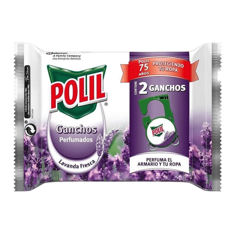 Polil Ganchos Antipolillas Lavanda