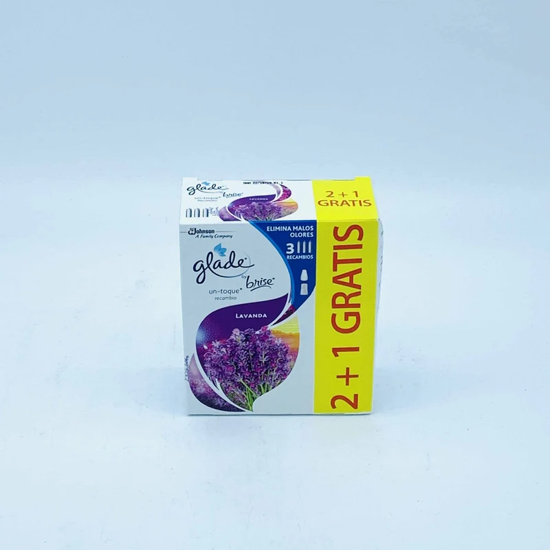 Recambio Glade Un Toque Lavanda 3u