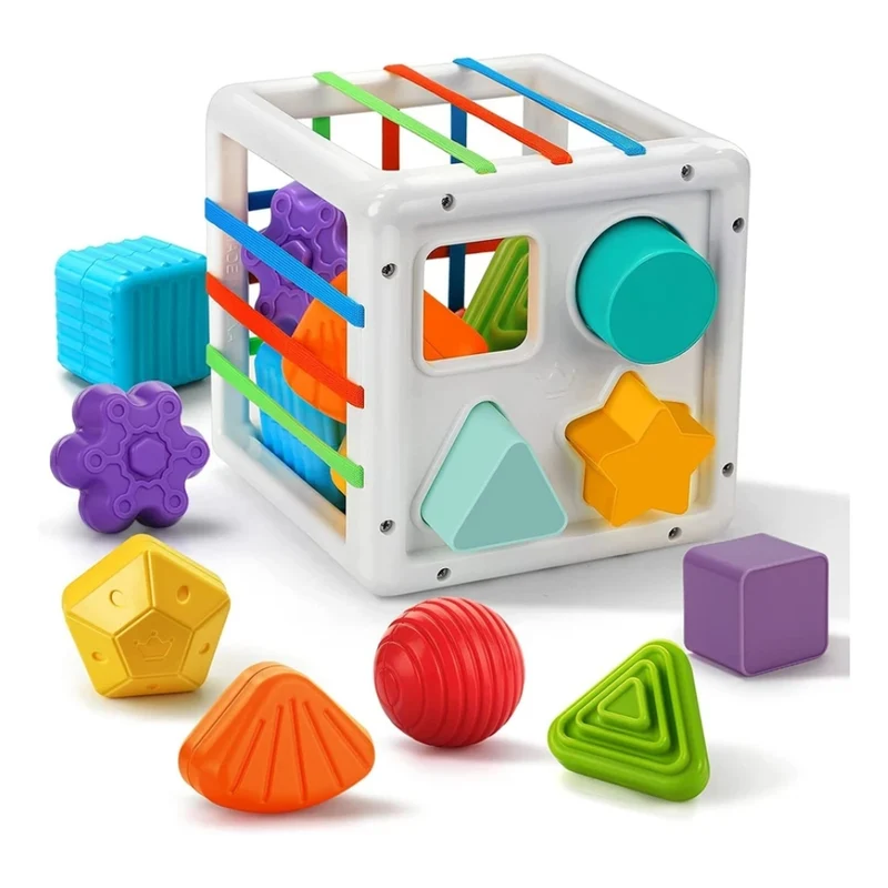 Cubo Didáctico sensorial Montesory