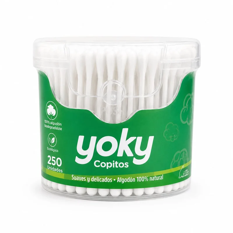 Copitos de Algodón Yoky x 250 Unidades