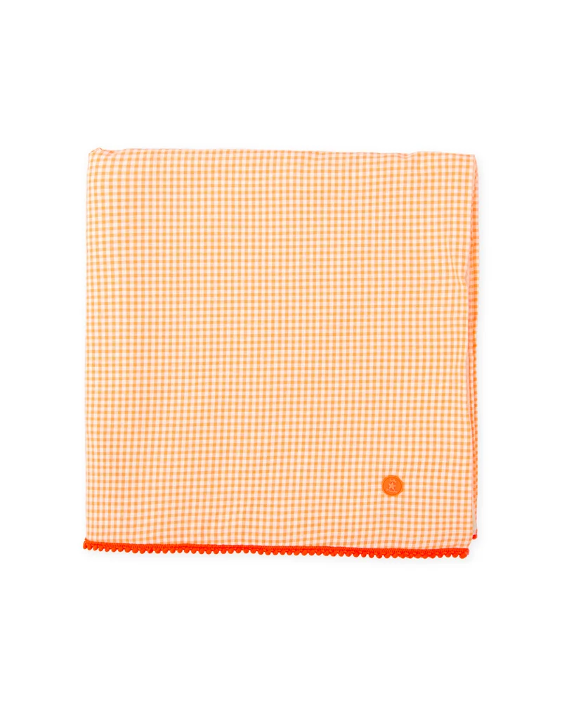 TOALLA VICHY NARANJA