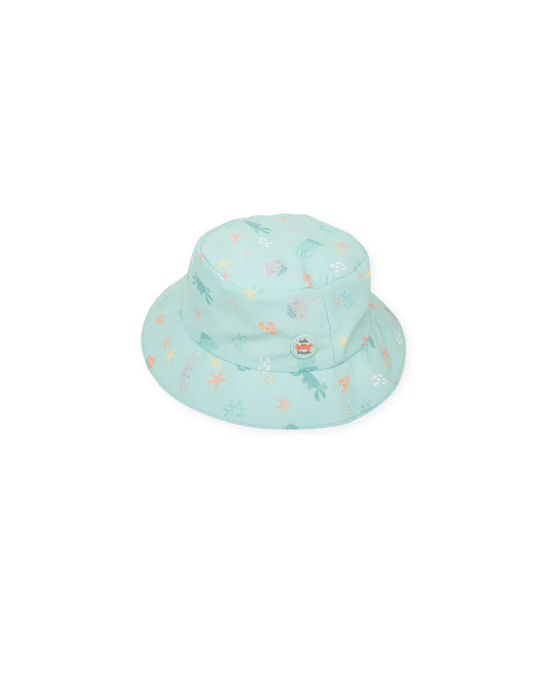 GORRO FONDO DE MAR VERDE