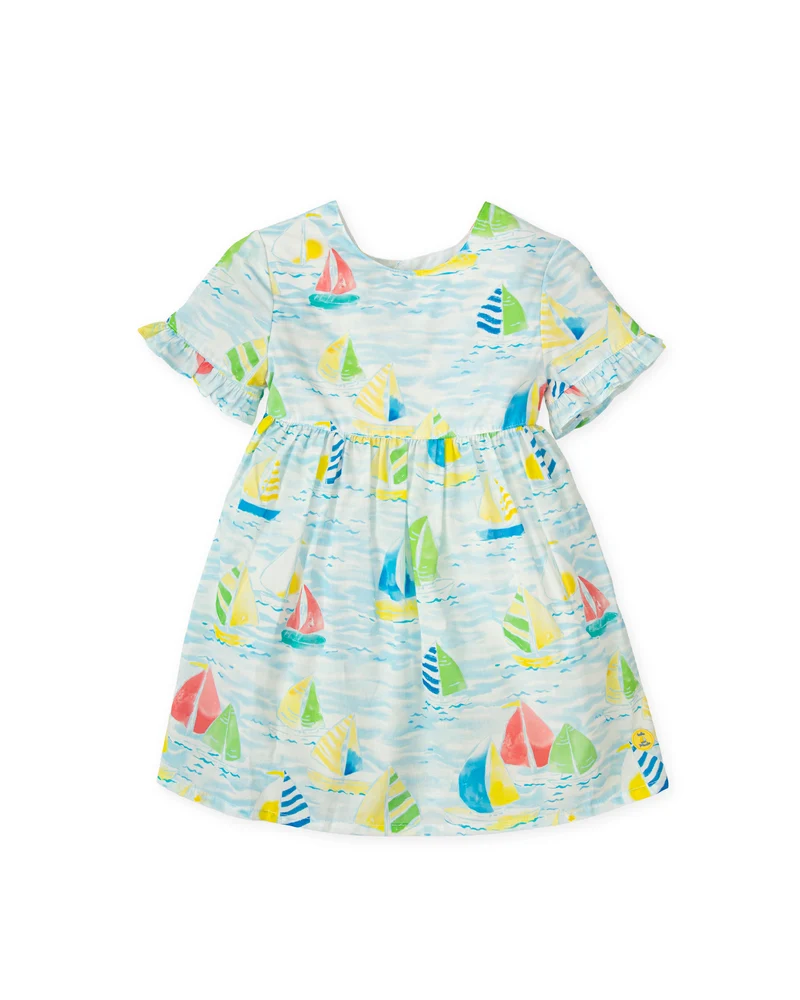 VESTIDO MANGA CORTA VELEROS