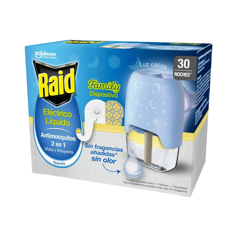 Raid Eléctrico Líquido Difusor