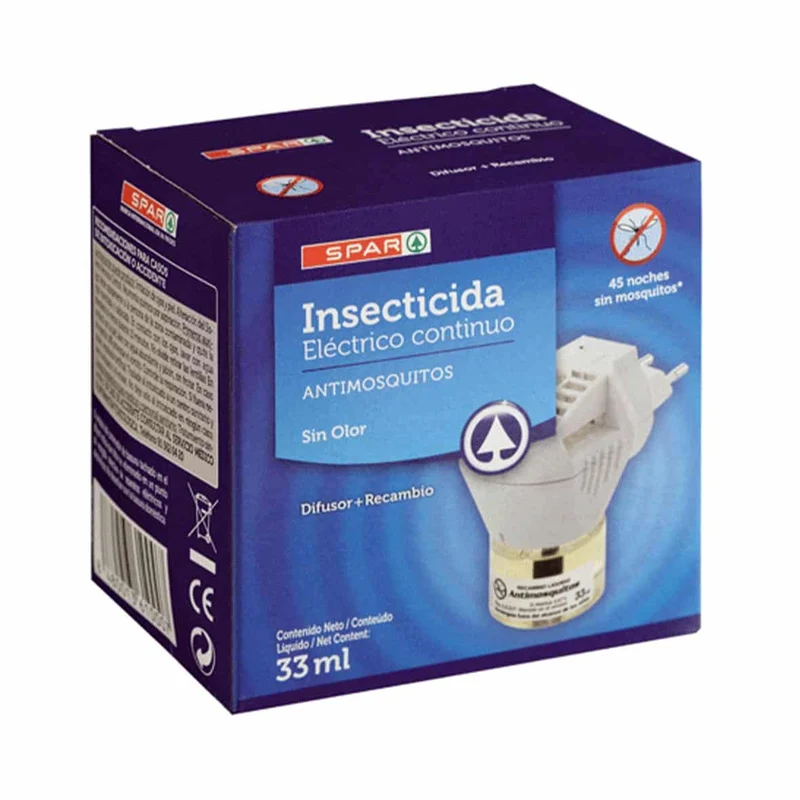 SPAR Insecticida Eléctrico Contínuo
