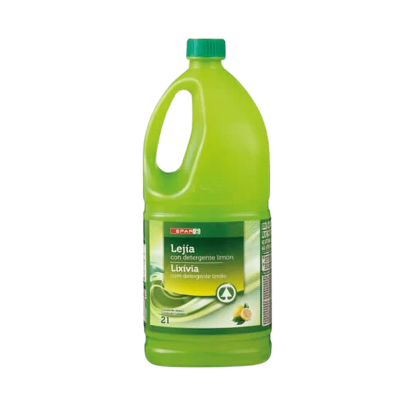 SPAR Lejía con Detergente Limón 2L
