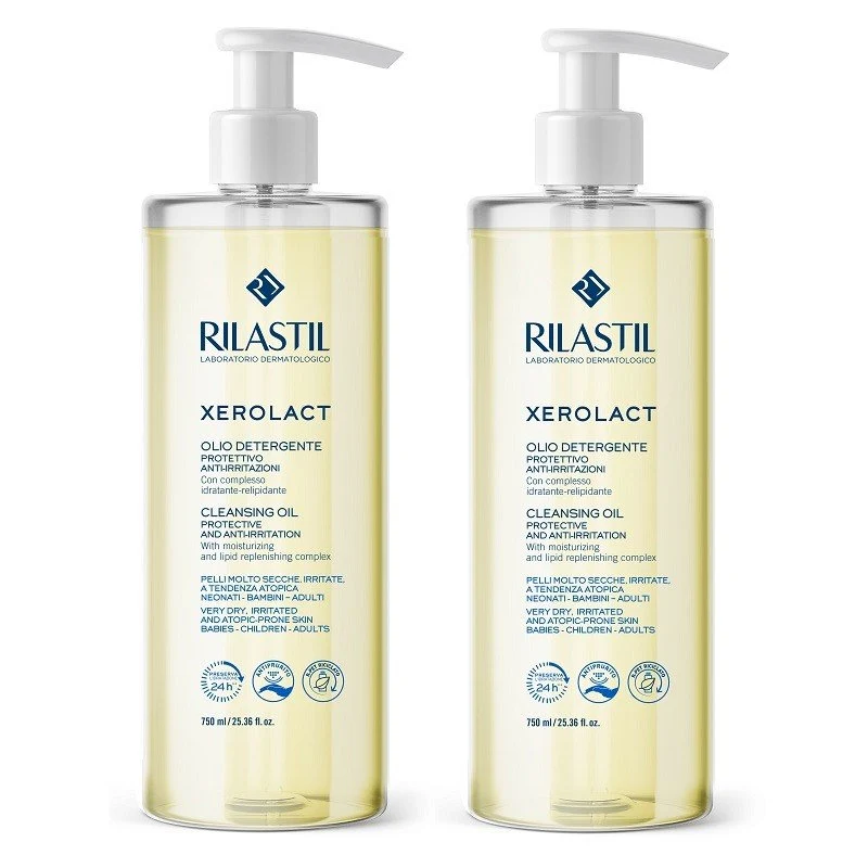 RILASTIL Xerolact Aceite Limpiador (2x750ml)