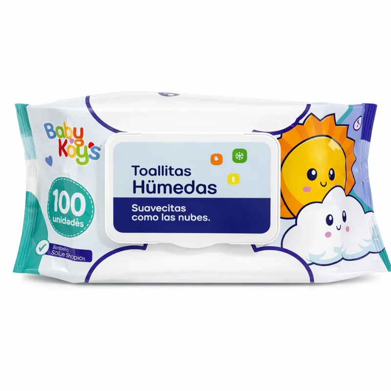 Toallitas humedas BabyKays x 100 unidades