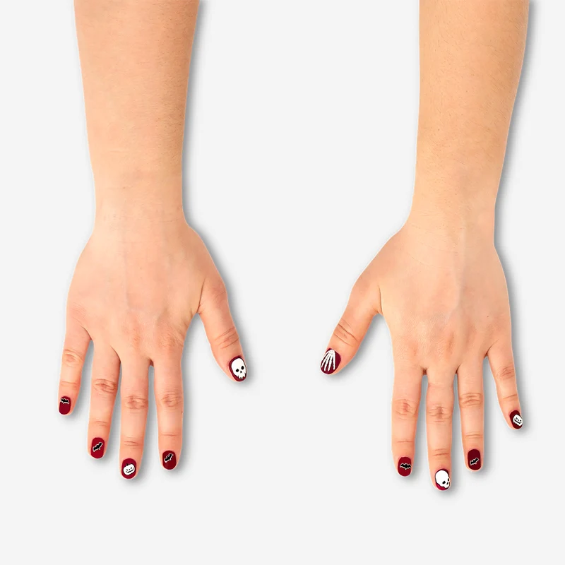 3D nail stickers - Halloween designs