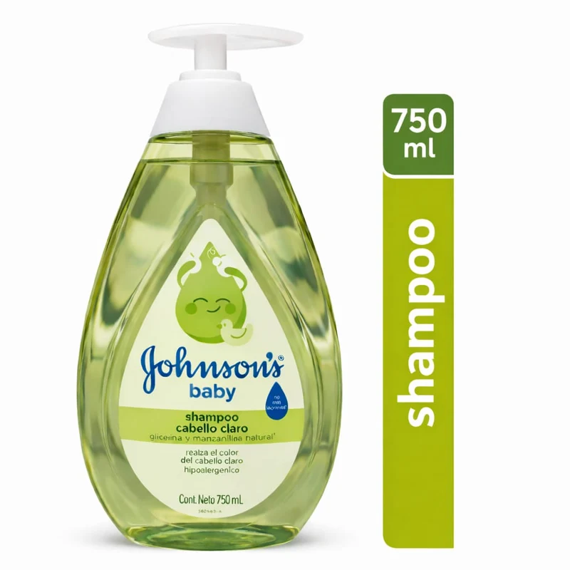 Shampoo Johnsons Cabello claro x 750 ml
