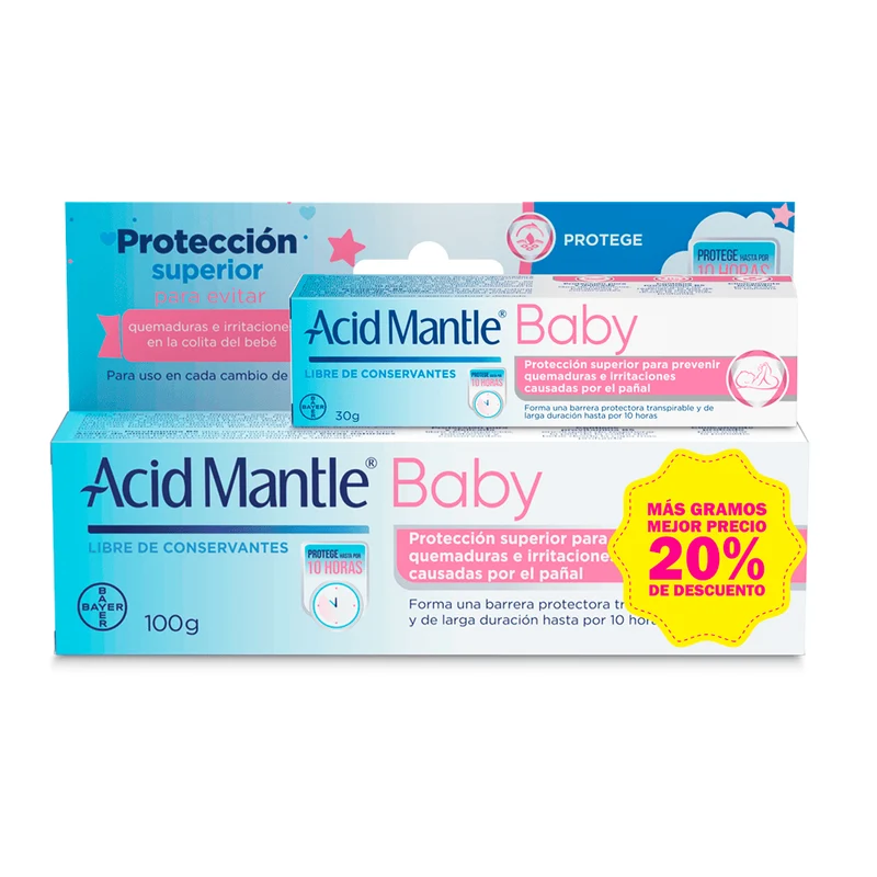Crema Acid Mantle Baby x 100g + 30g