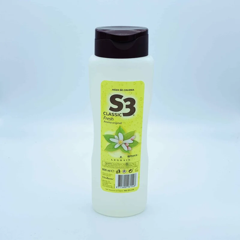 Agua de Colonia S3 Classic 600ml