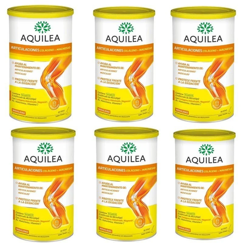 AQUILEA Mobility Complex Colágeno y Magnesio Sabor Limón PACK 3x375g (25% descuento)