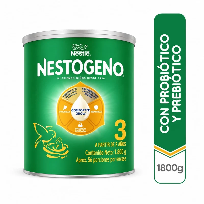 Nestógeno 3 – Fórmula Infantil con Probióticos 1800g