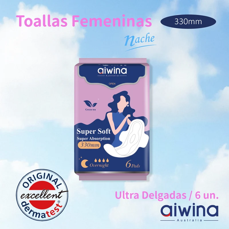 Toallas Femeninas Súper Suaves 330mm