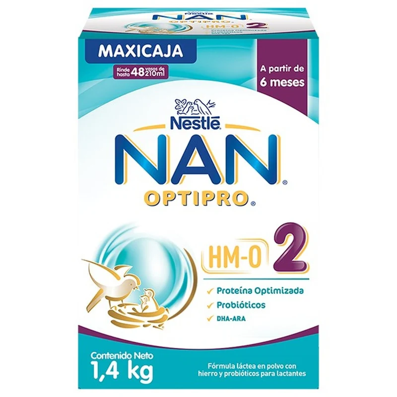 Nan Optipro 2 x 1.400 g