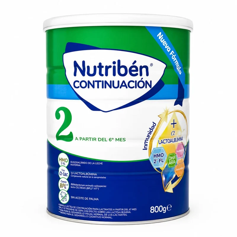 Nutribén Continuación 2 – Fórmula Infantil (800g)