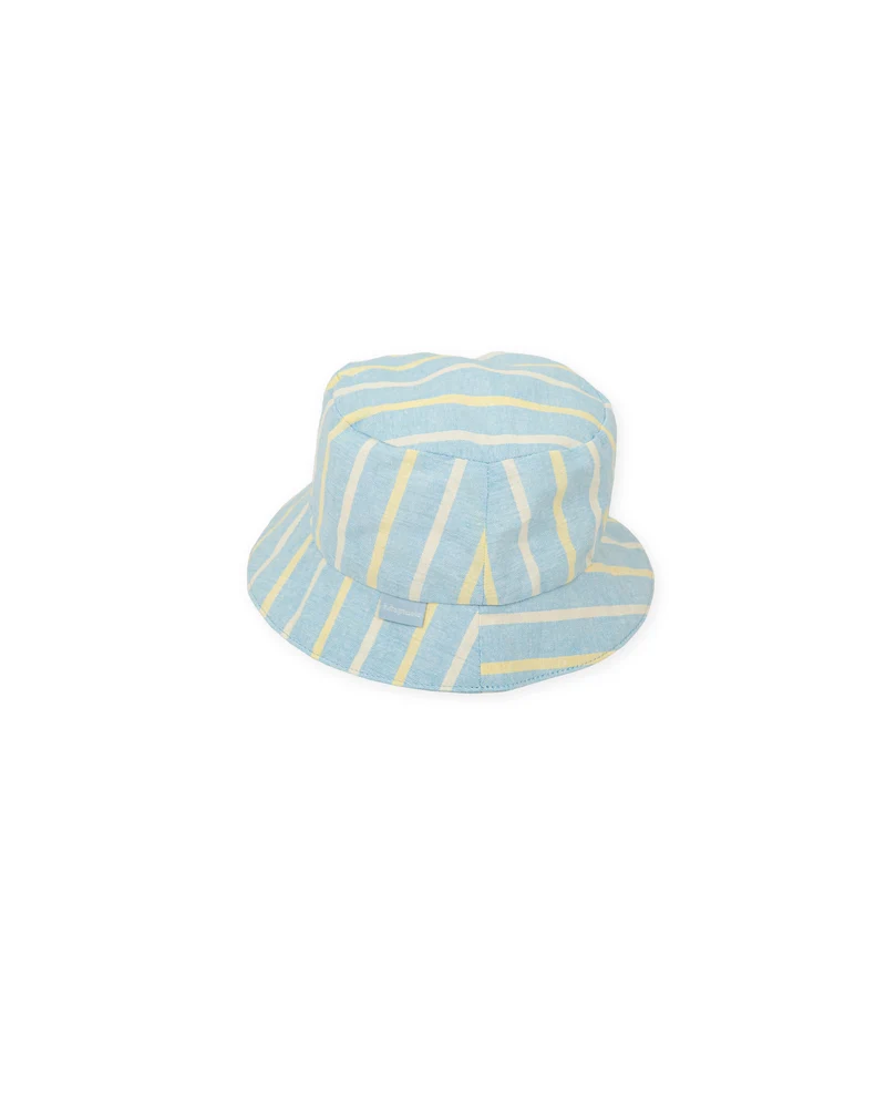 GORRO RAYAS AGUAMARINA