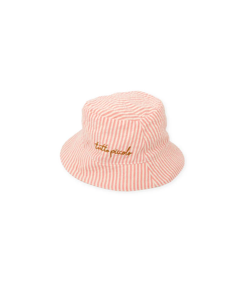 GORRO RAYAS CORAL