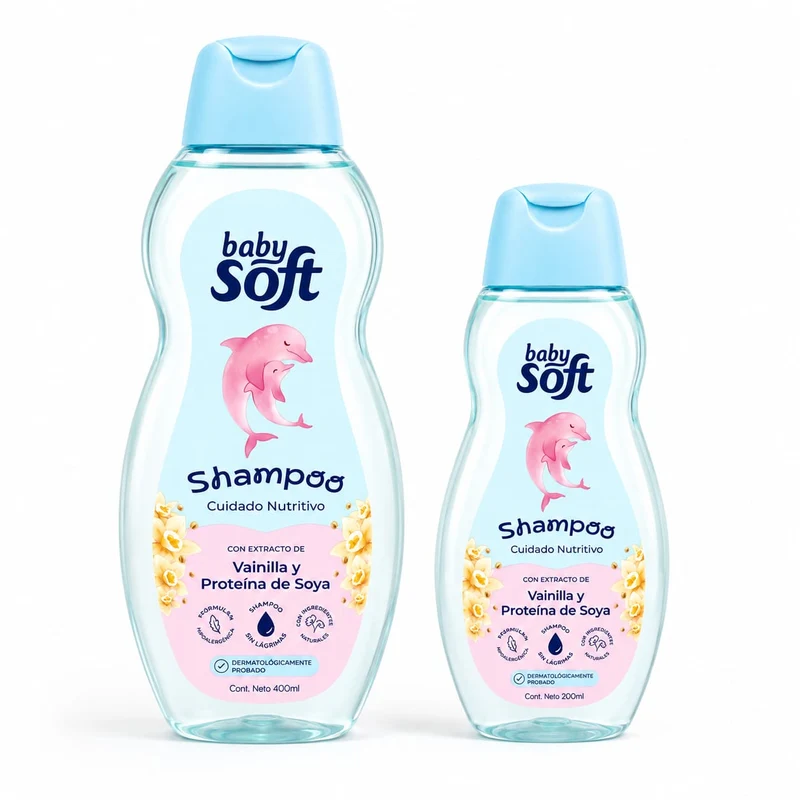 Shampoo Baby Soft Cuidado Nutritivo