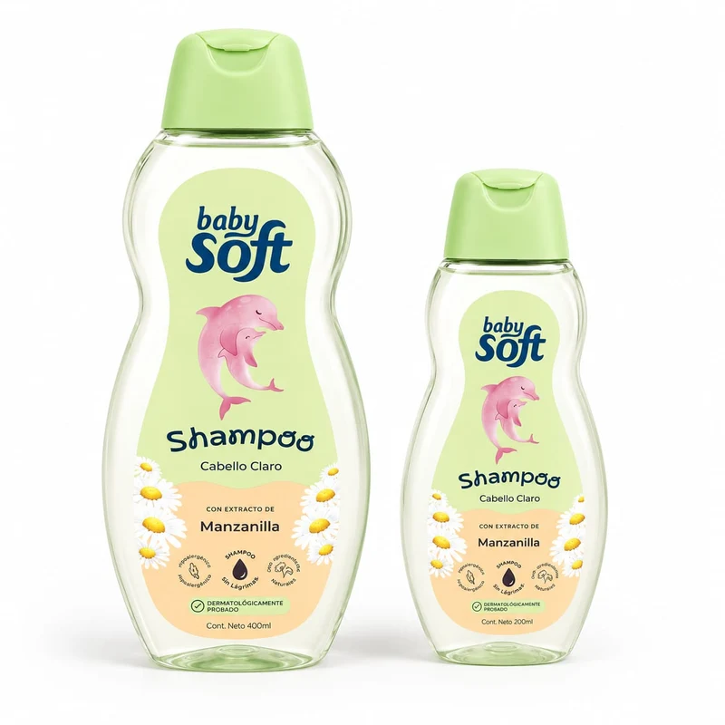 Shampoo Baby Soft Cabello Claro
