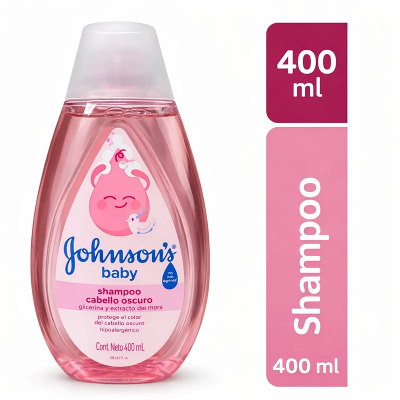 Shampoo Johnsons Cabello Oscuro x 400 ml
