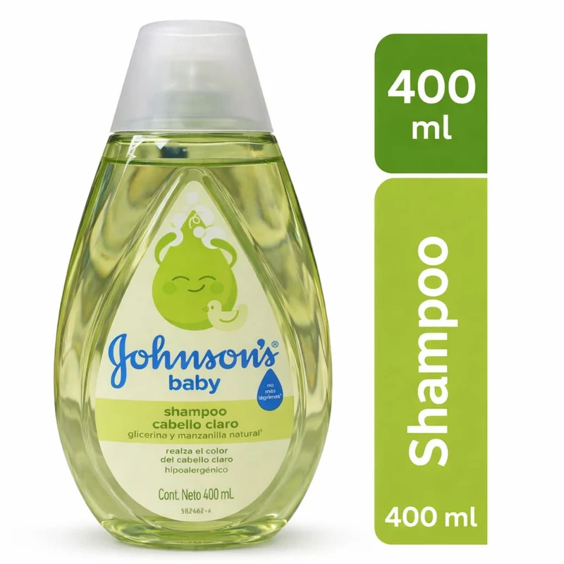 Shampoo Johnsons Cabello claro x 400 ml